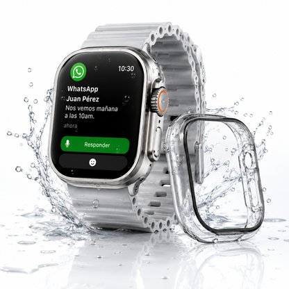 SMARTWATCH PRO MAX ULTRA 5 (100 % SUMERGIBLE 💦 RESPONDE WHATSAPP 📱)