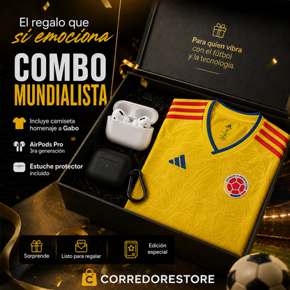 COMBO MUNDIALISTA (CAMISETA + AIRPODS)