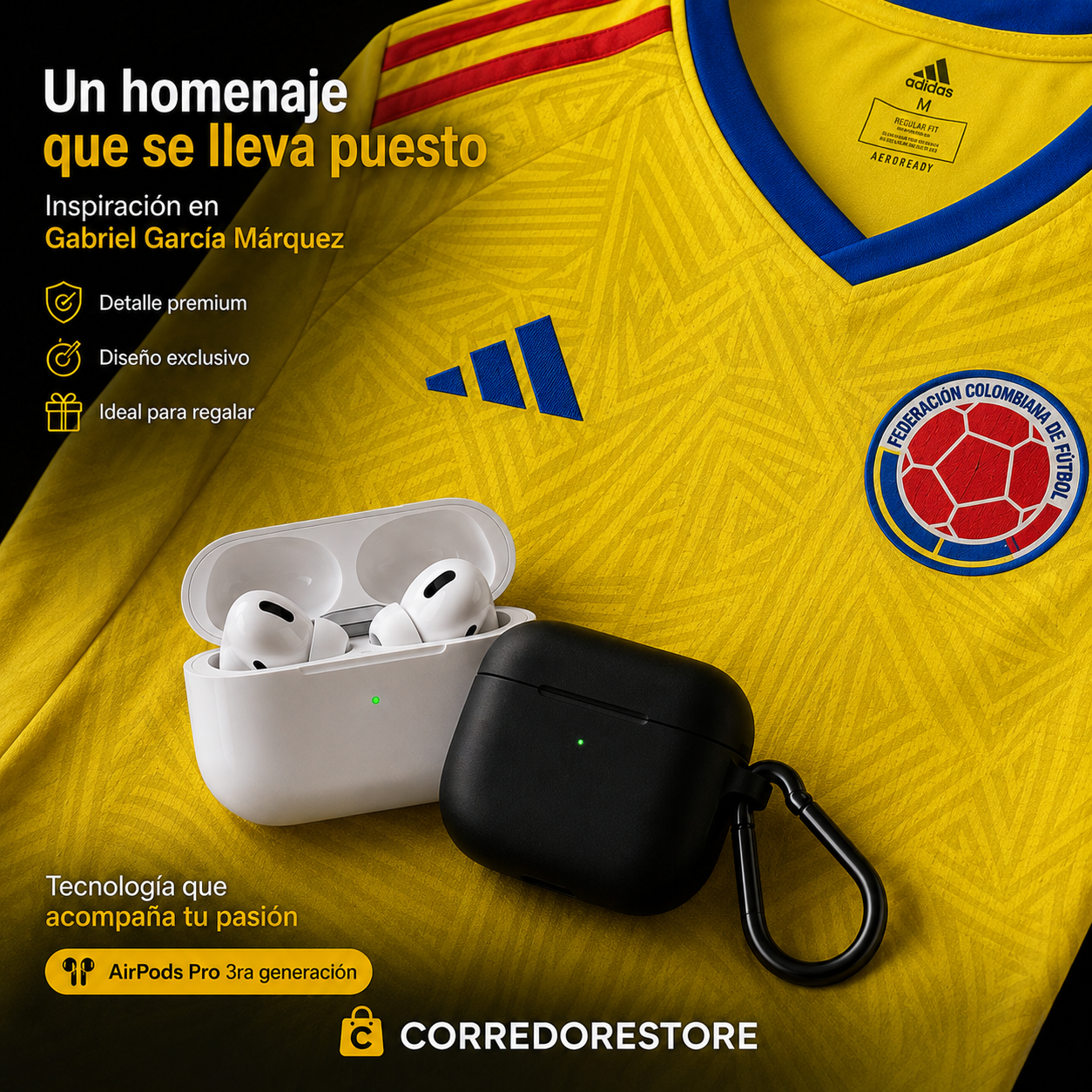 COMBO MUNDIALISTA (CAMISETA + AIRPODS)