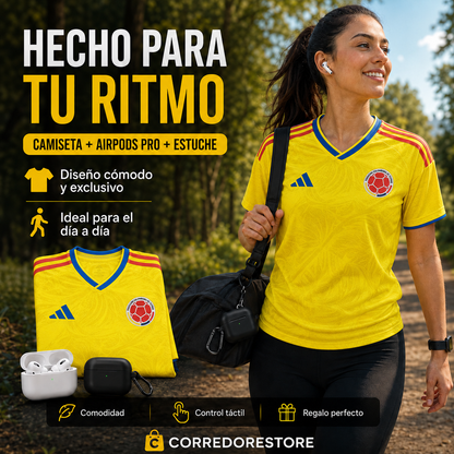 COMBO MUNDIALISTA (CAMISETA + AIRPODS)