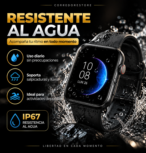 SMARTWATCH SERIE 12 (100 % SUMERGIBLE 💦 RESPONDE WHATSAPP + IMAGENES + TELEGRAM 📱)